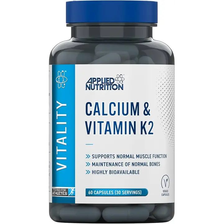 Applied Nutrition Calcium + Vitamin K2 (60 Caps)