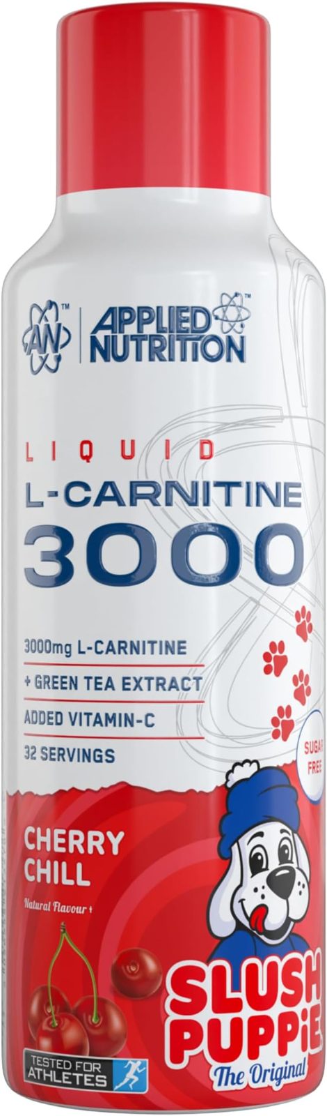 Applied Nutrition L Carnitine 3000 (480ml) - Cherry Chill Slush Puppie