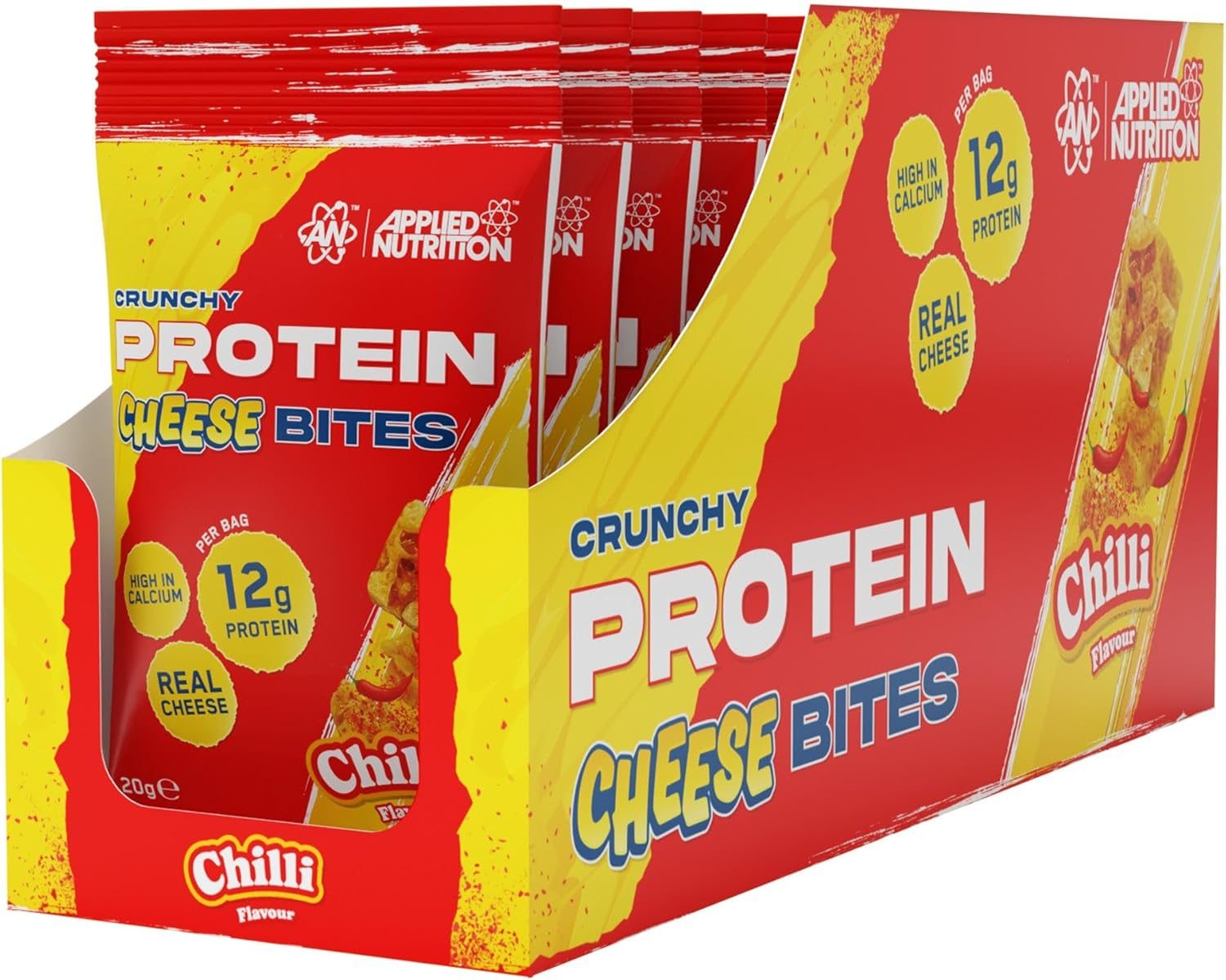 Applied Nutrition Protein Cheese Bites (10x20g) - Chilli