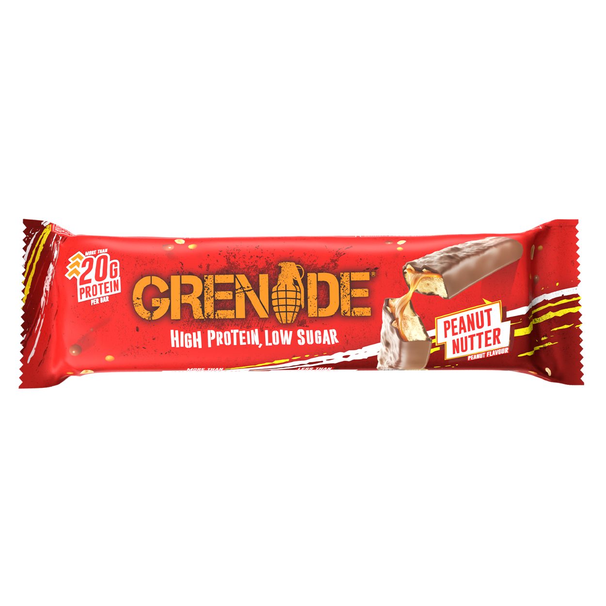 Grenade Protein Bar - Peanut Nutter 12x60g — view 2