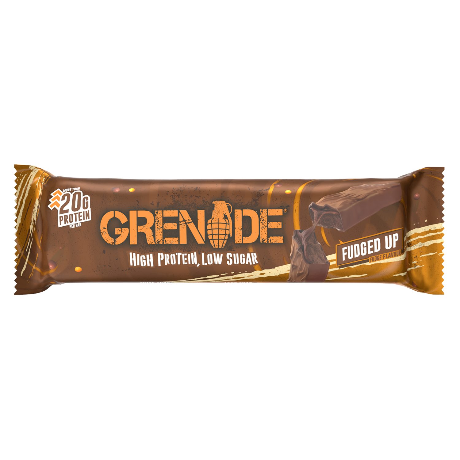 Grenade Protein Bar - Fudged Up 12x60g — view 2
