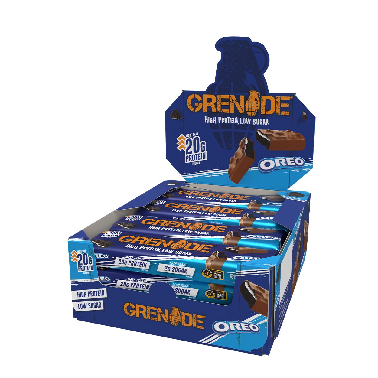 Grenade Protein Bar - Oreo 12x60g