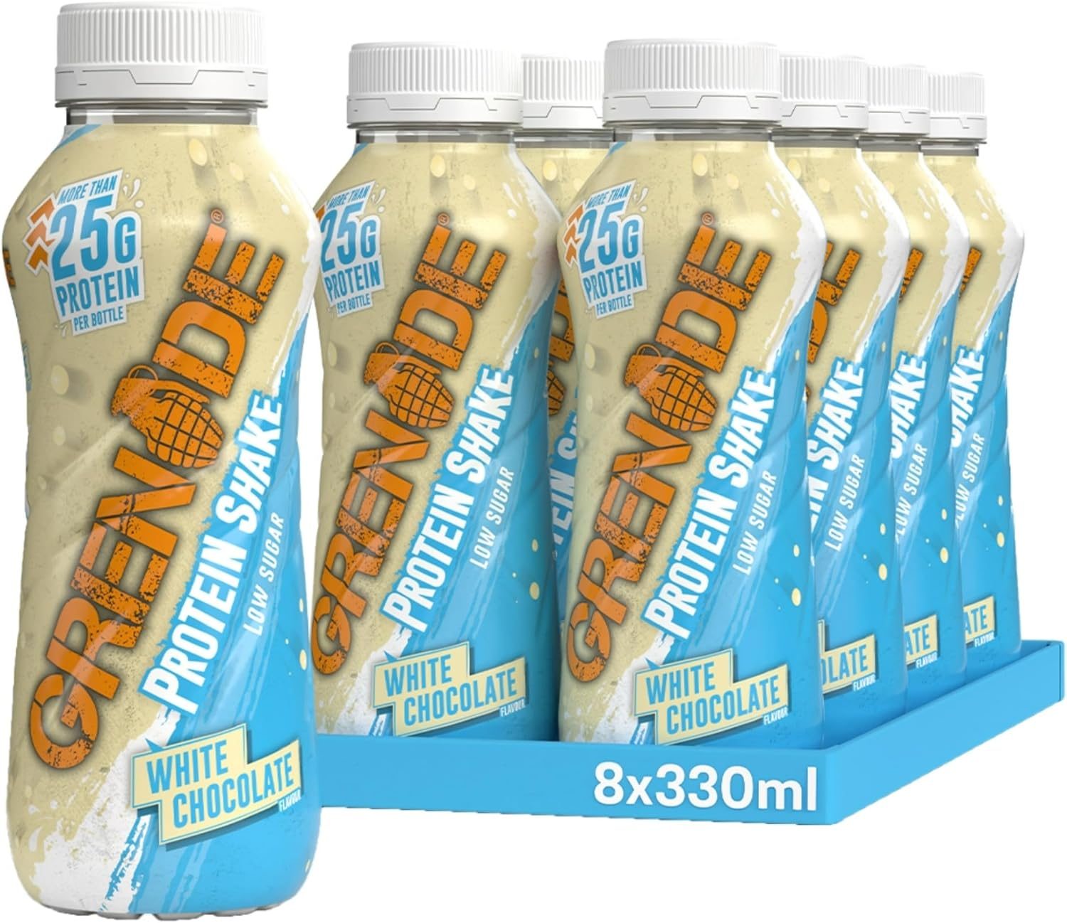 Grenade Protein Shake (8x330ml) - White Chocolate