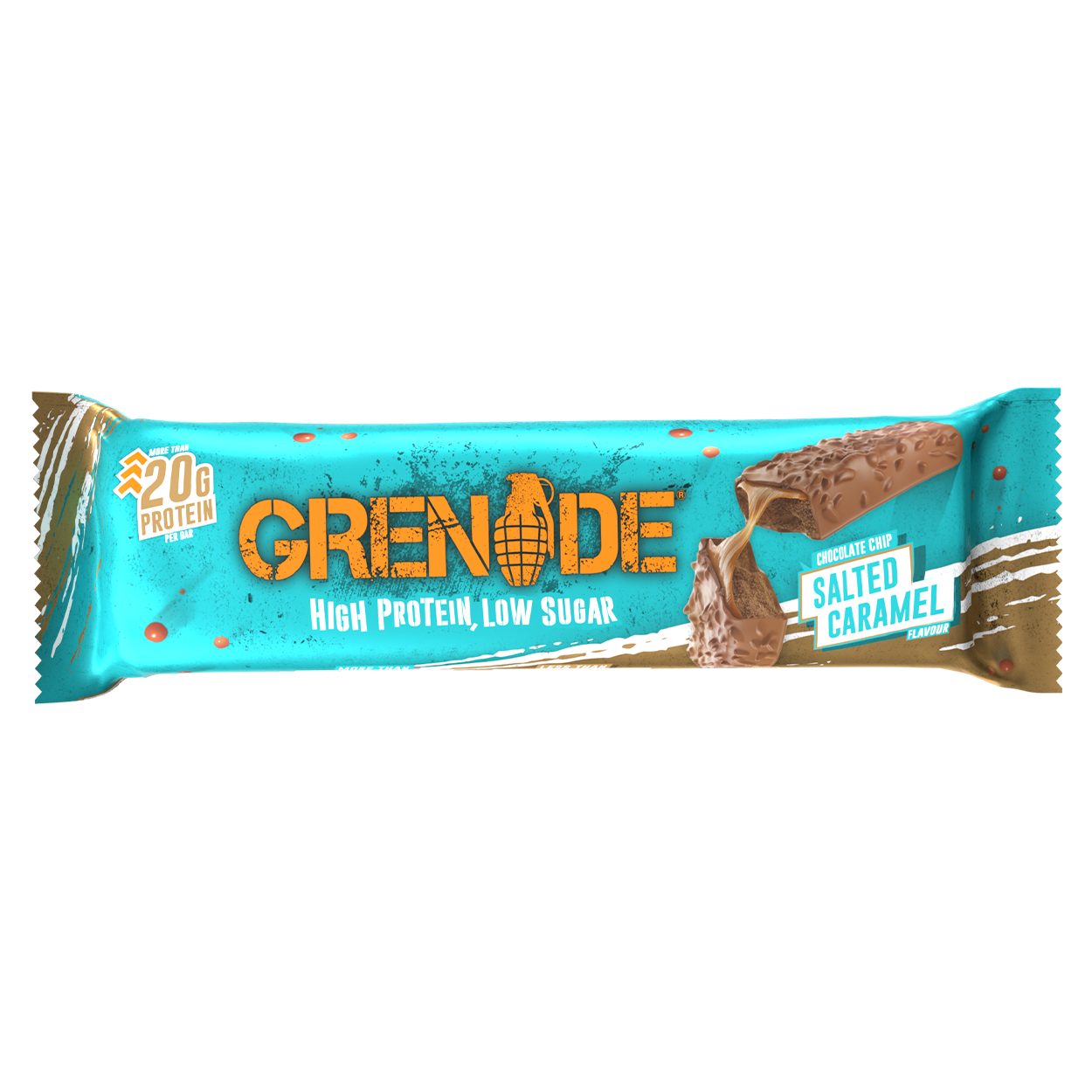 Grenade Protein Bar - Chocolate Chip Salted Caramel 60g