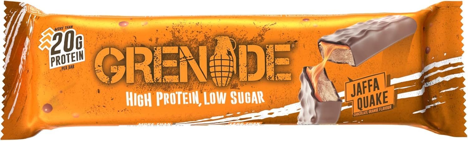 Grenade Protein Bar - Jaffa Quake 60g