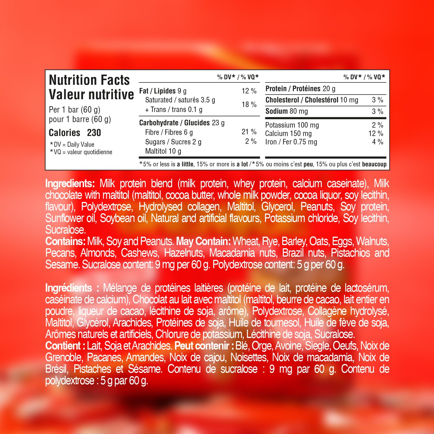 Grenade Protein Bar - Peanut Nutter 60g — view 2