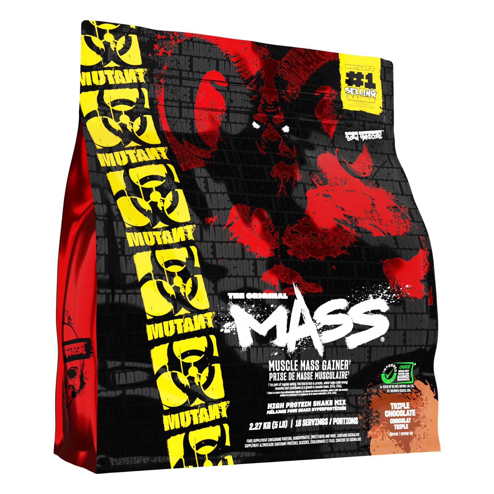 Mutant Mass - Triple Chocolate 2.27kg