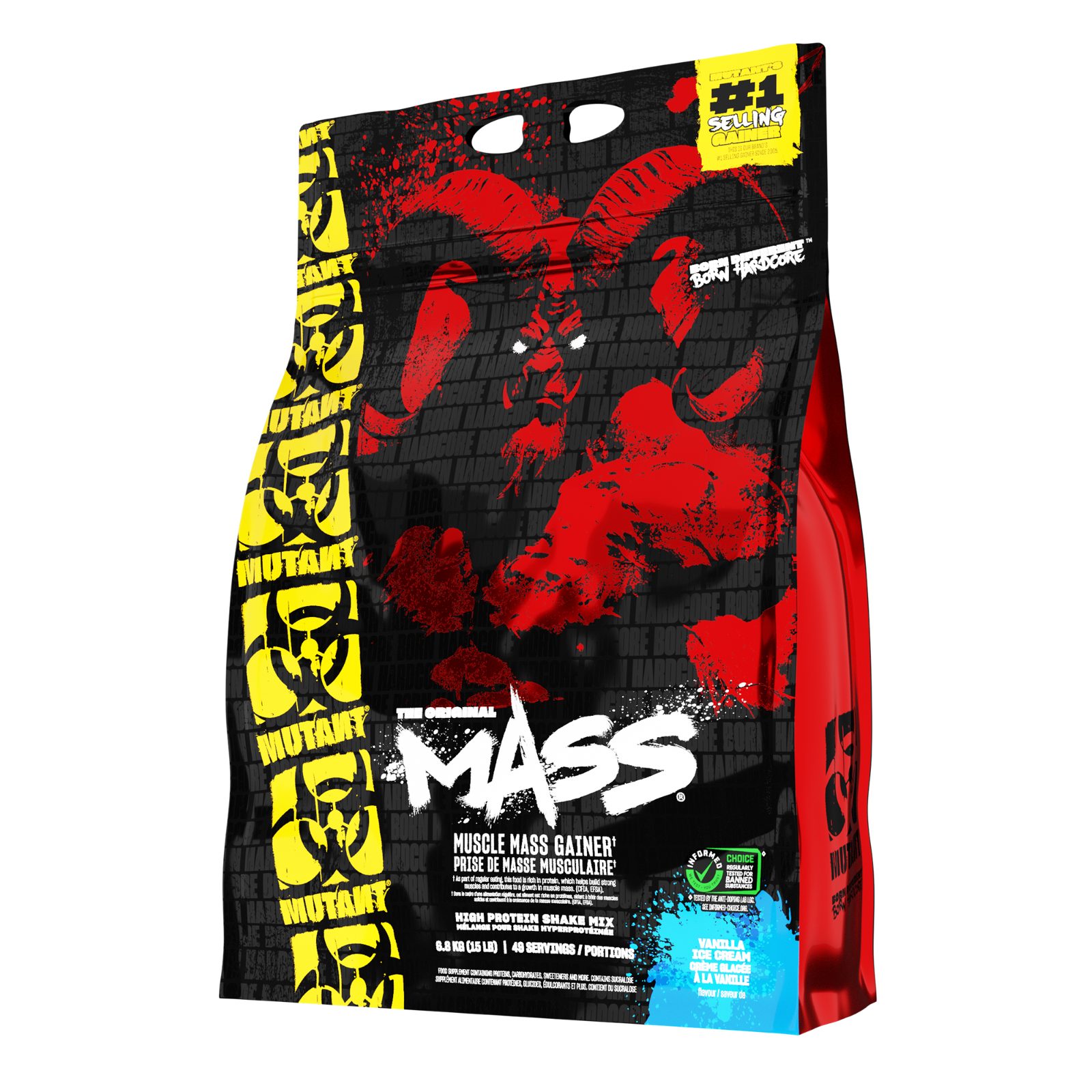 Mutant Mass - Vanilla Ice cream 6.8kg