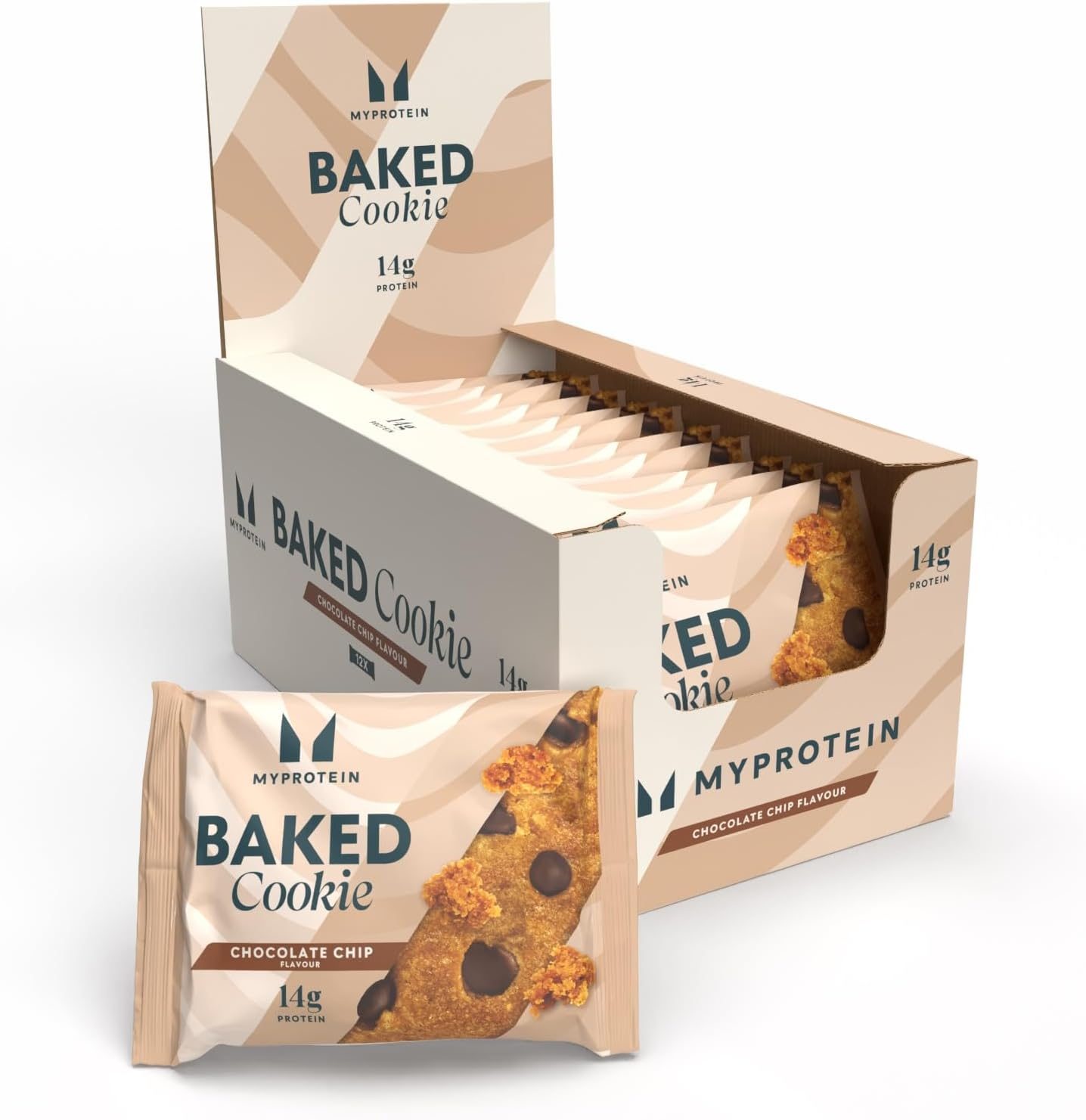 Myprotein Baked Cookie (12x75g) - Chocolate Chip