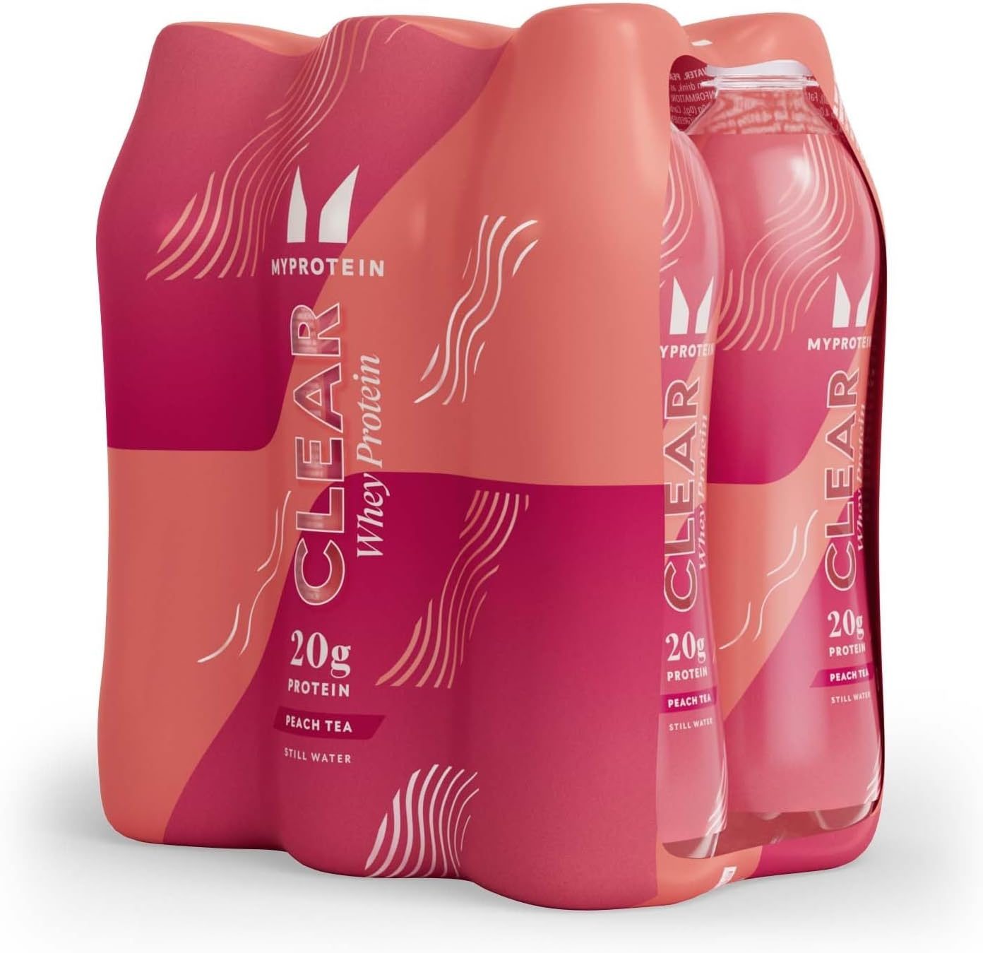 Myprotein Clear Protein Water Rtd (6x500ml) - Peach Tea