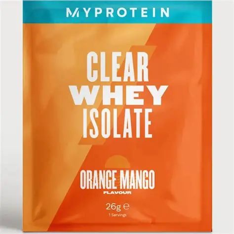 Myprotein Clear Whey Samples (26g) - Orange Mango