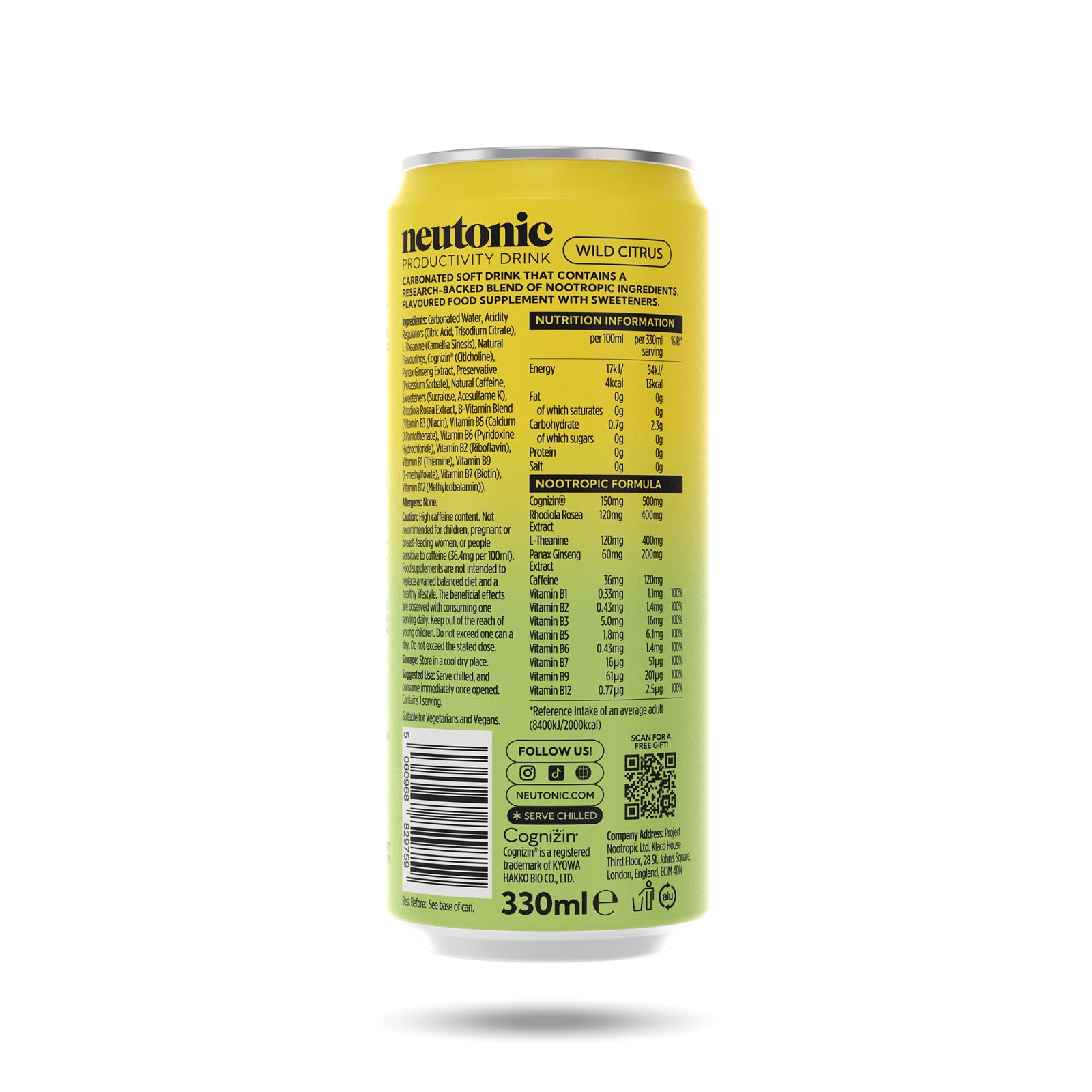 Neutonic 12x330ml Citrus — view 4