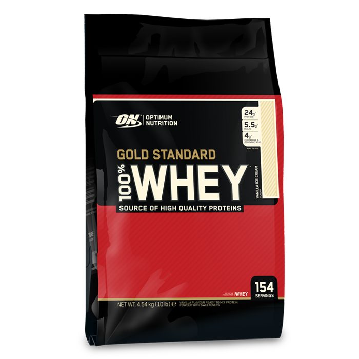 Optimum Nutrition Gold Standard 100% Whey - Vanilla Ice Cream 4.54kg