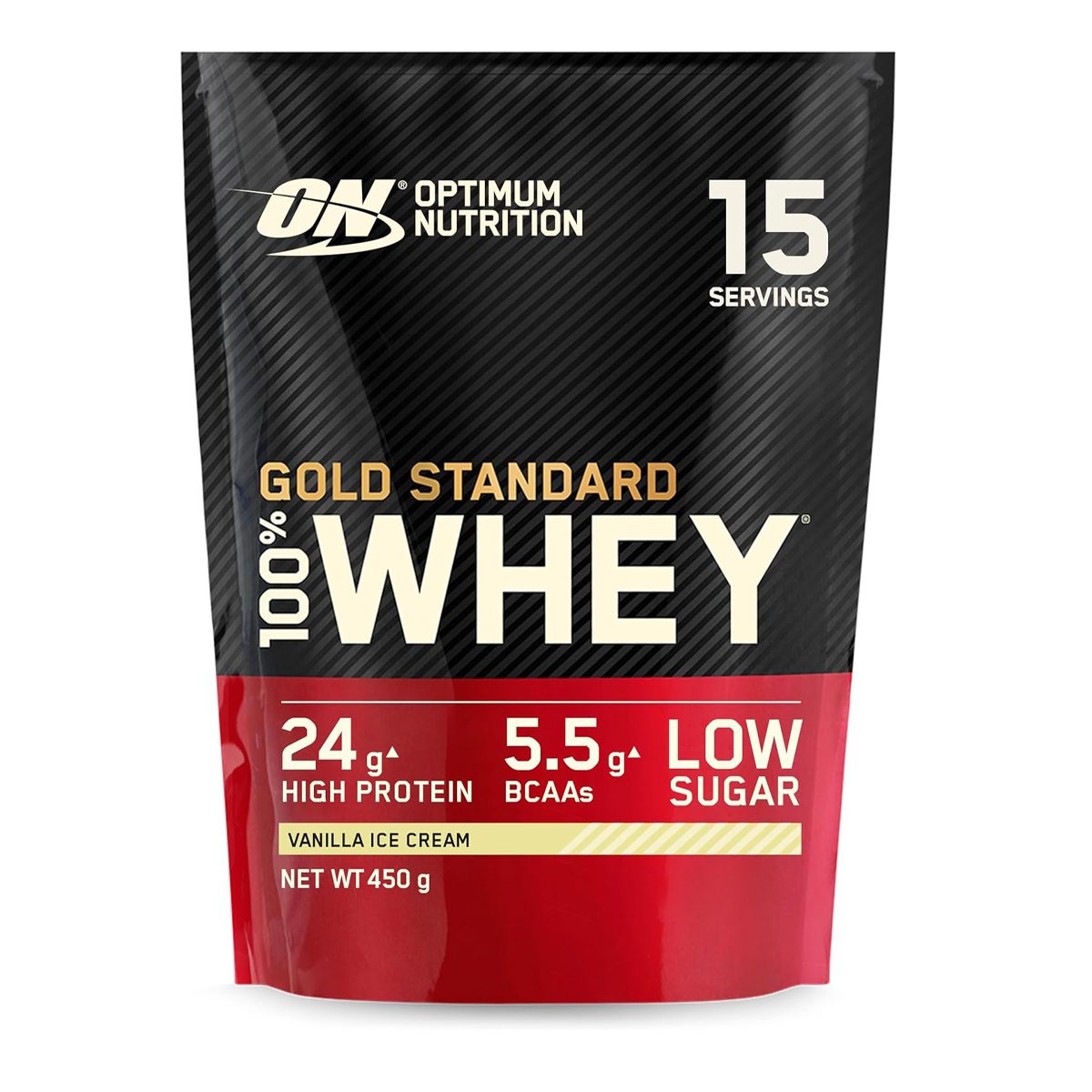 Optimum Nutrition Gold Standard 100% Whey - Vanilla Ice Cream 450g
