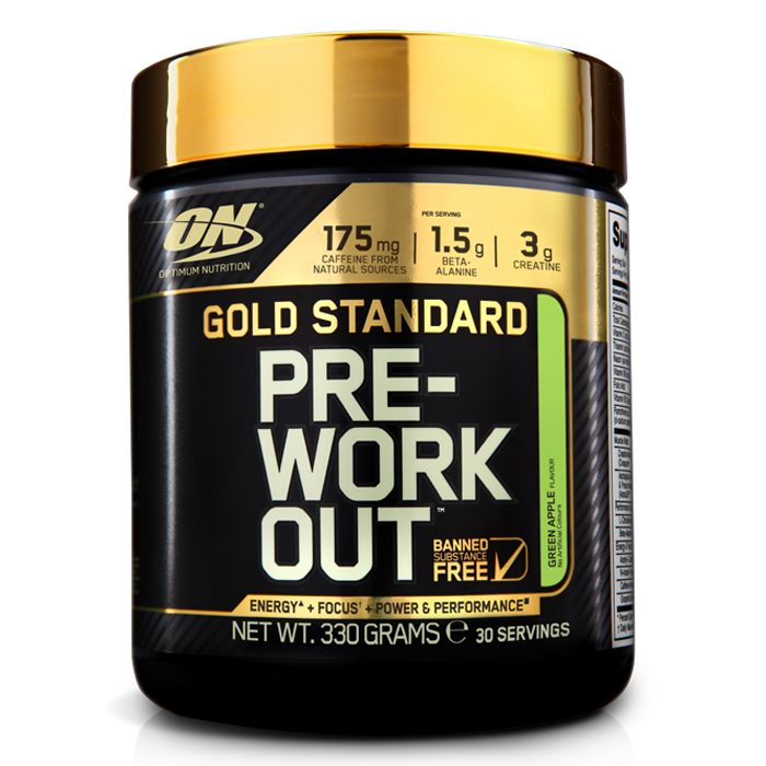 Optimum Nutrition Gold Standard Pre Workout (330g) - Green Apple