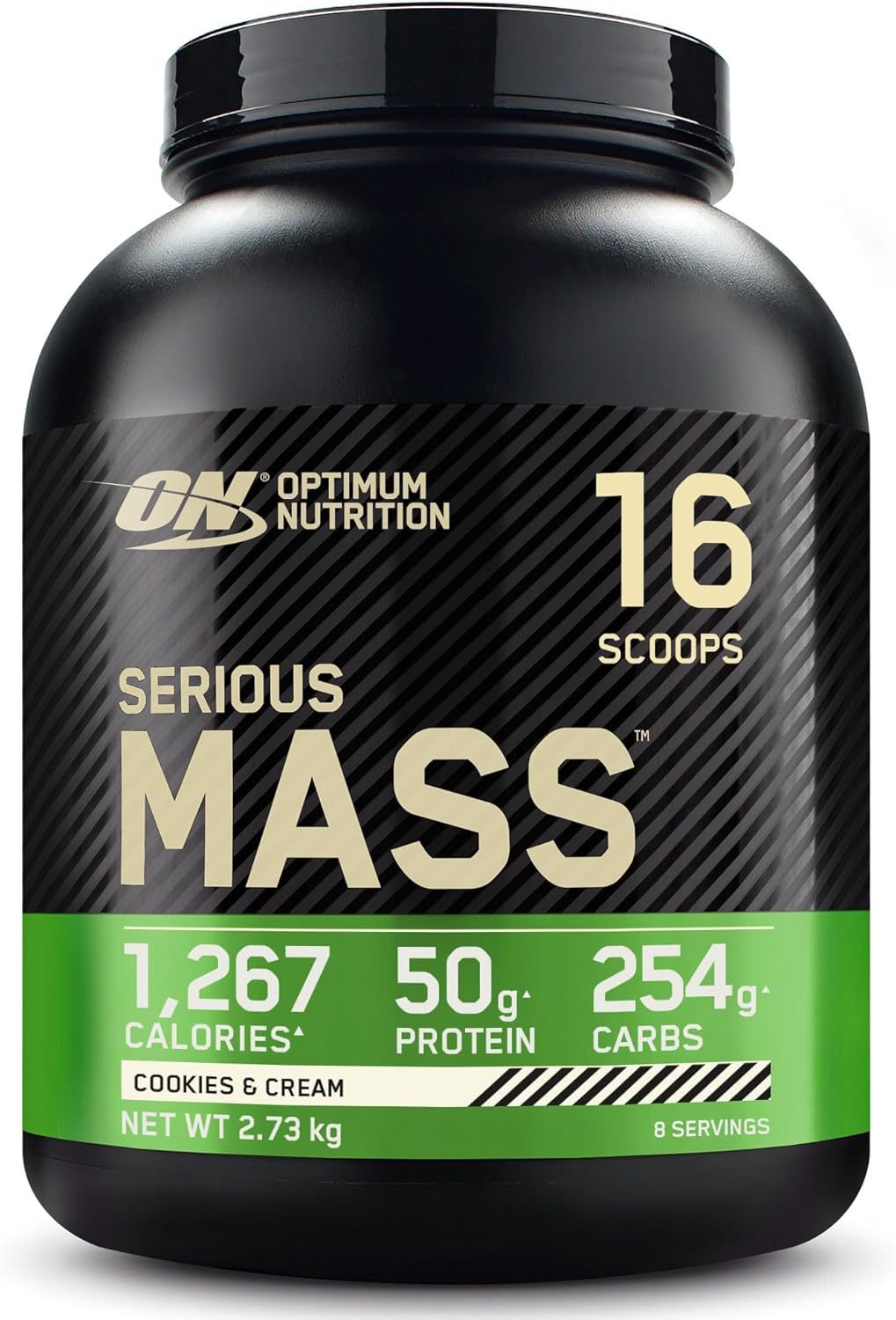 Optimum Nutrition Serious Mass - Cookies & Cream 2.73kg