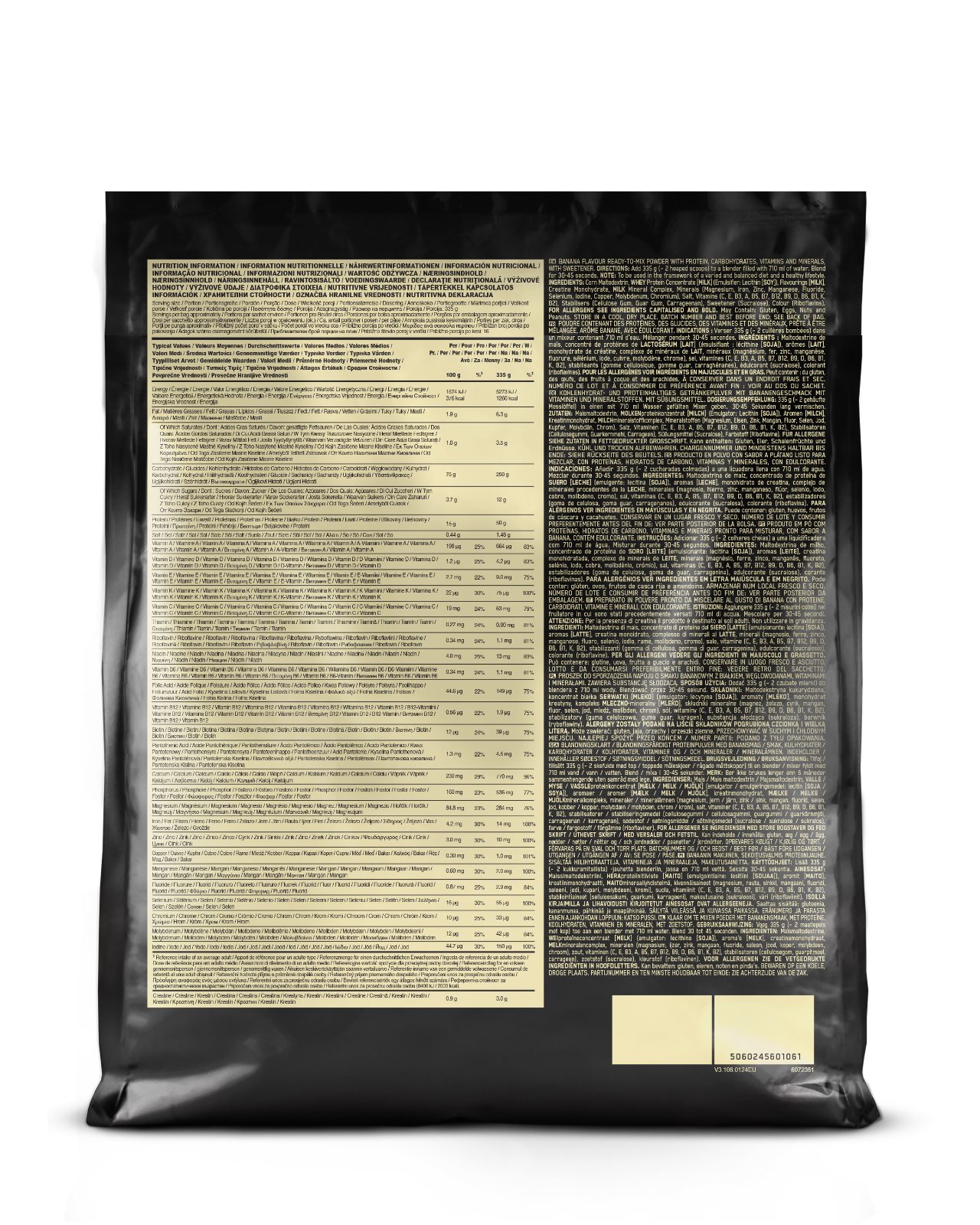 Optimum Nutrition Serious Mass - Banana 5.45kg — view 4