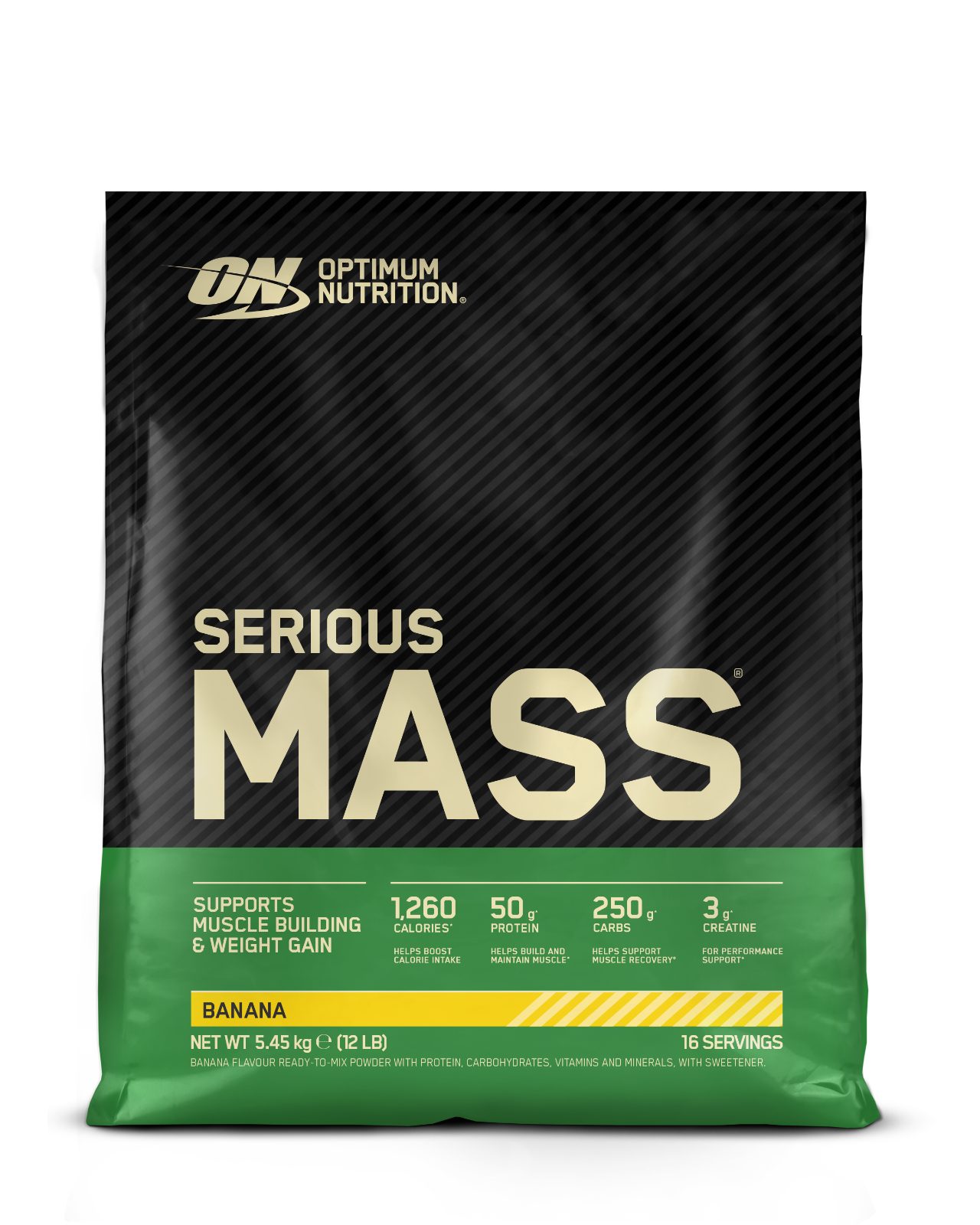Optimum Nutrition Serious Mass - Banana 5.45kg