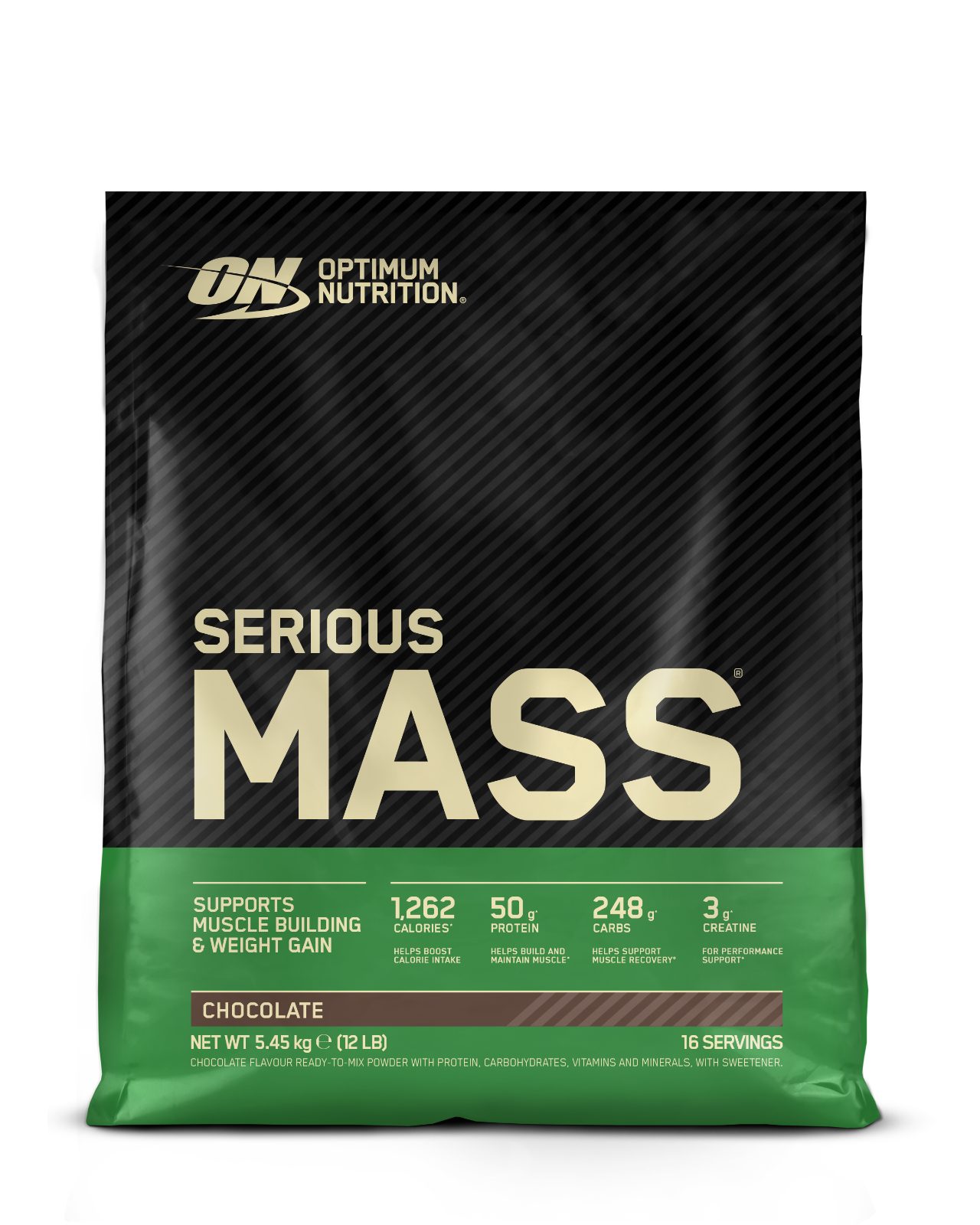 Optimum Nutrition Serious Mass - Chocolate 5.45kg