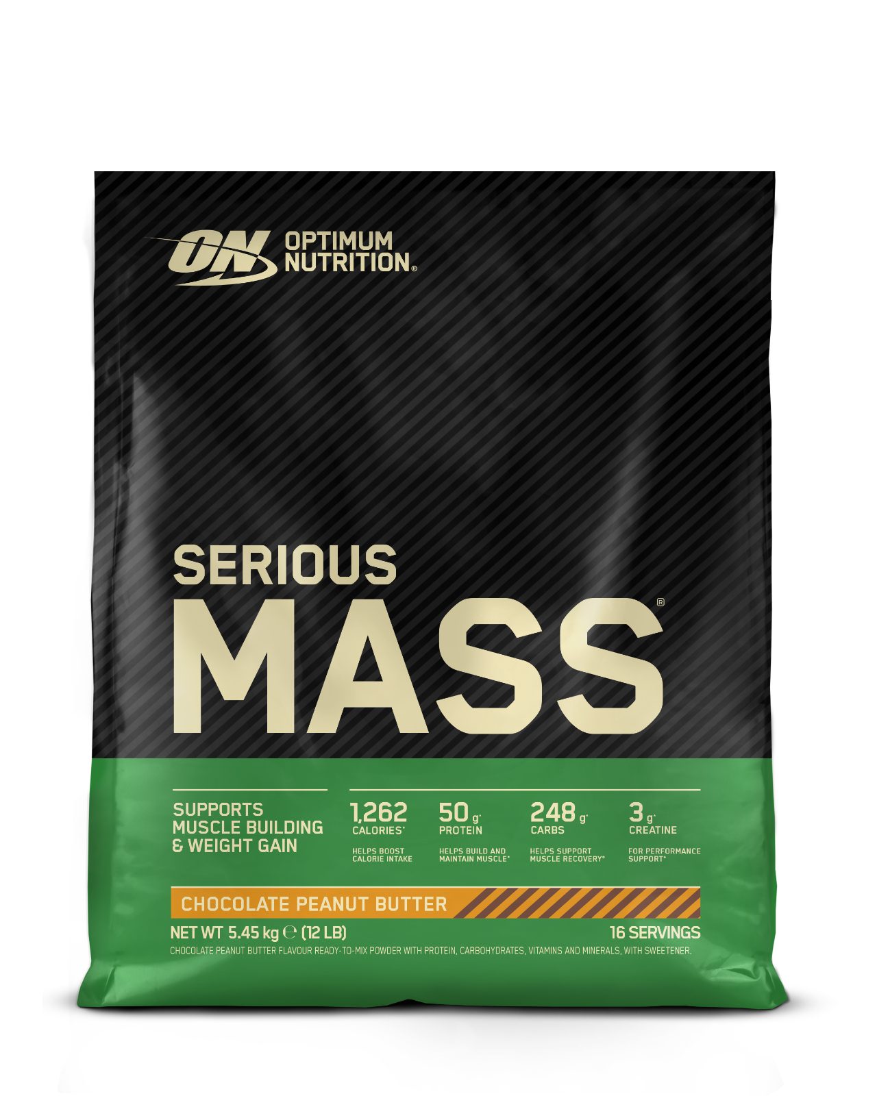 Optimum Nutrition Serious Mass Chocolate - 5.45kg