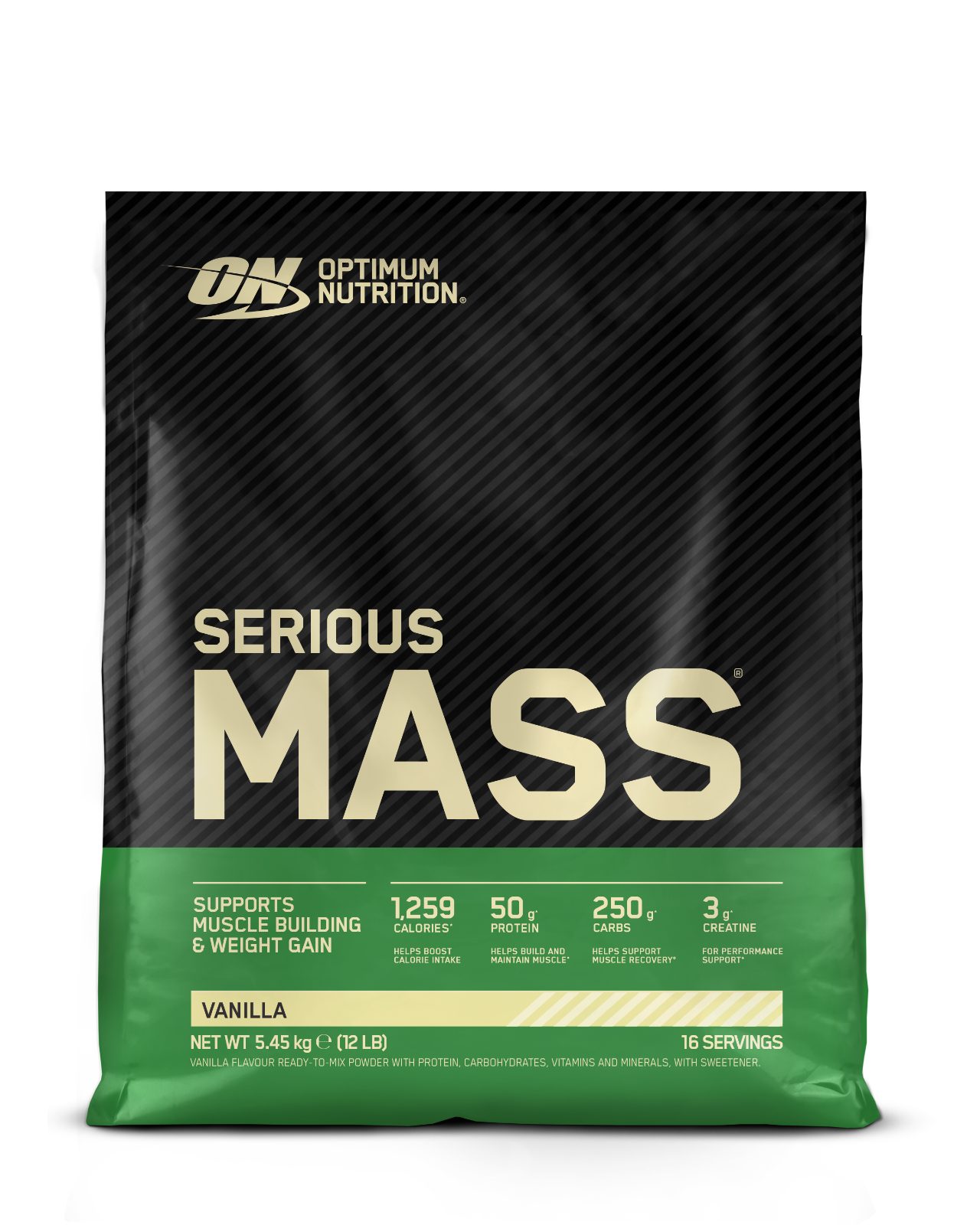 Optimum Nutrition Serious Mass - Vanilla 5.45kg