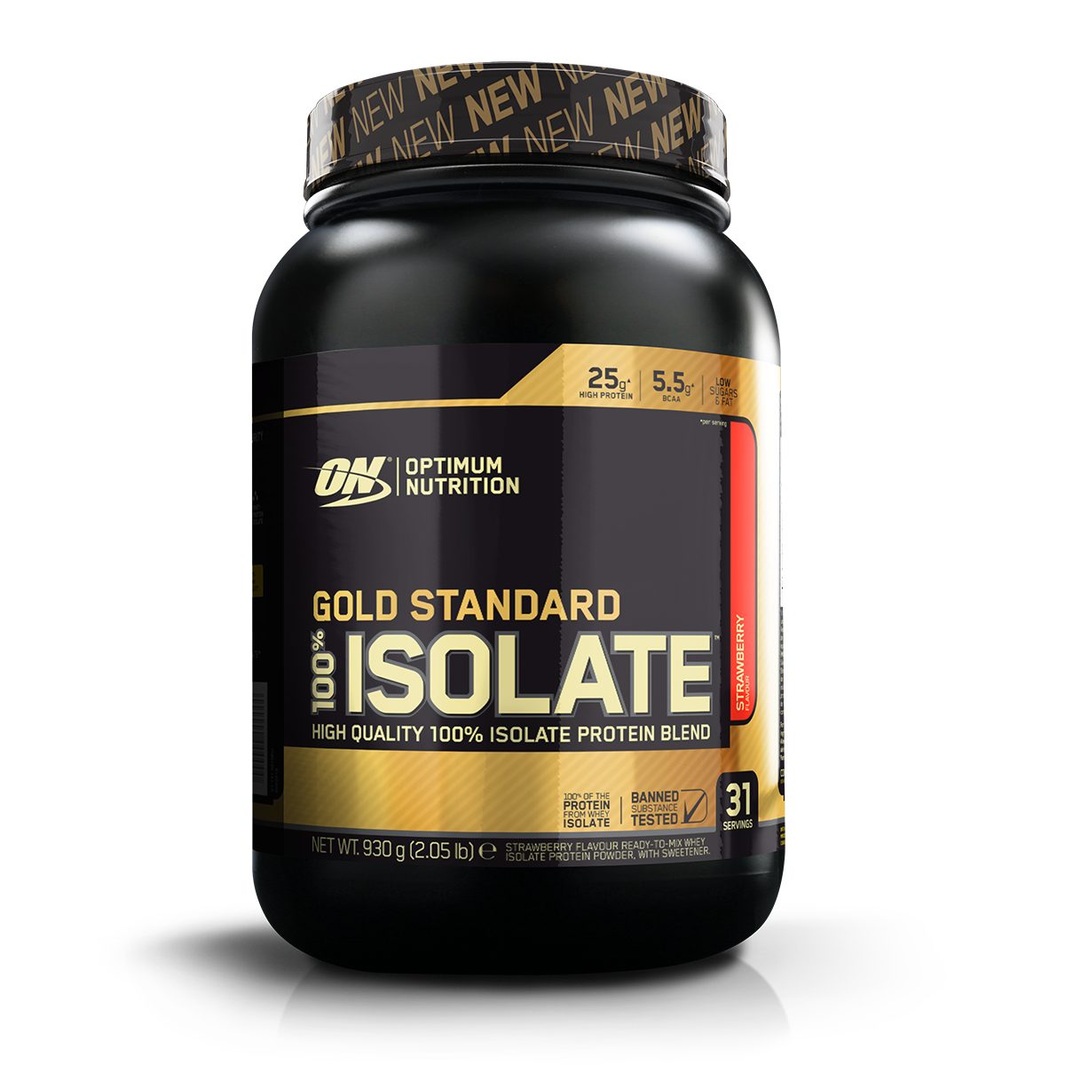 Optimum Nutrition Gold Standard 100% Isolate (930g) - Strawberry