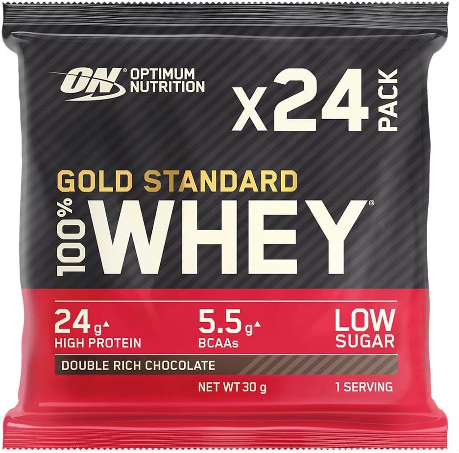 Optimum Nutrition Gold Standard 100% Whey - Double Rich Chocolate 24x31g
