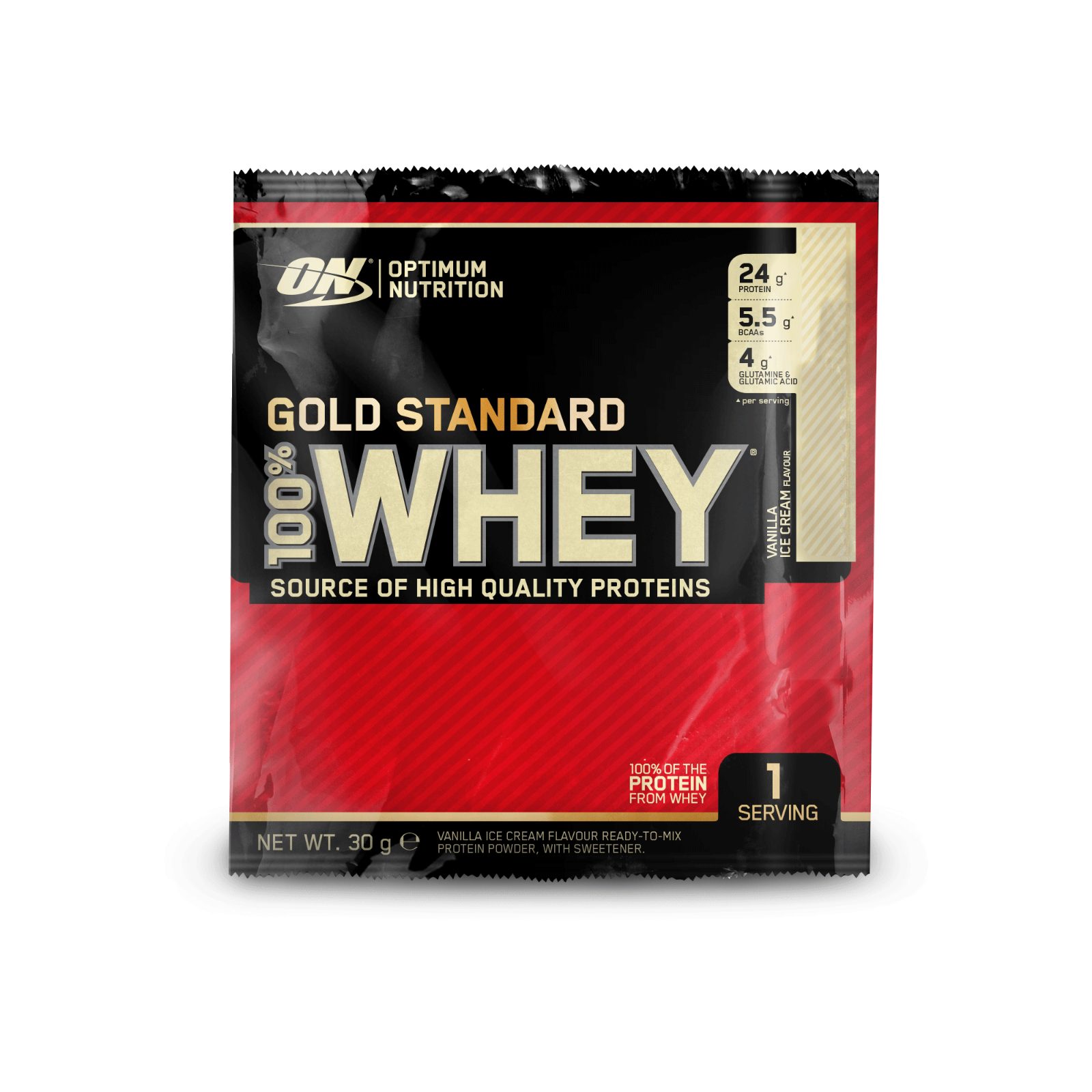 Optimum Nutrition Gold Standard 100% Whey - Vanilla Ice Cream 24x30g