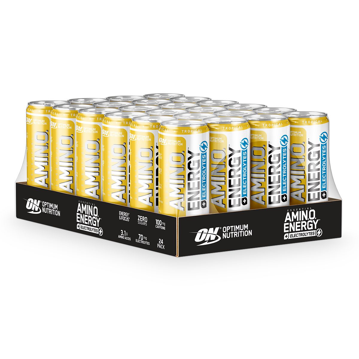 Optimum Nutrition Amino Energy + Electrolyte Rtd (24x250ml) - Tropical