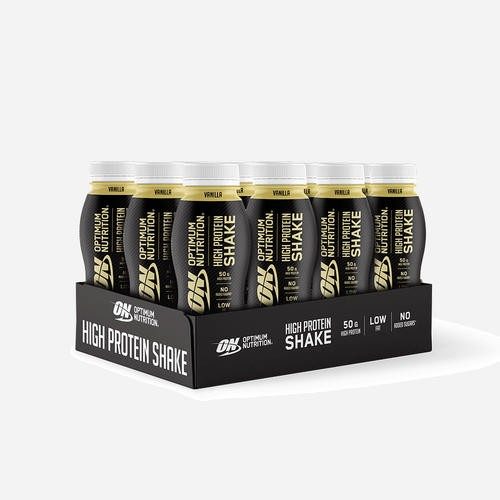 Optimum Nutrition Protein Shake - Vanilla 12x500ml
