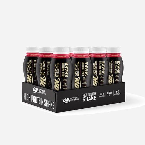 Optimum Nutrition Protein Shake - Strawberry 12x500ml