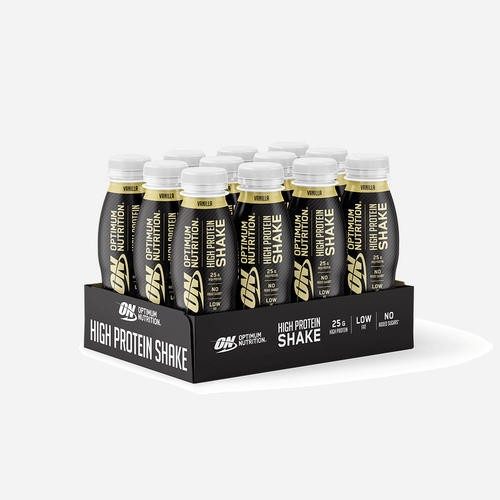 Optimum Nutrition Protein Shake - Vanilla 12x330ml