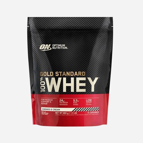 Optimum Nutrition Gold Standard 100% Whey - Cookies and Cream 480g