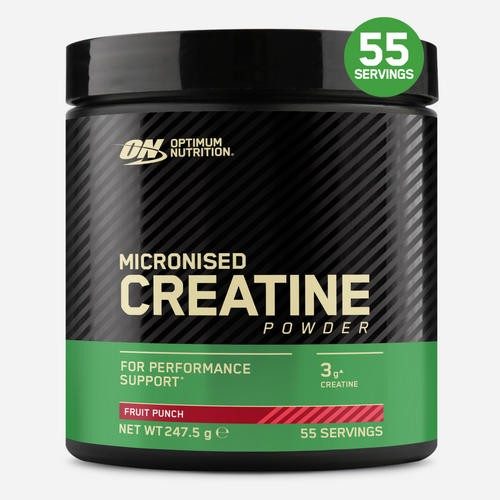Optimum Nutrition Micronised Creatine - Fruit Punch 247.5g