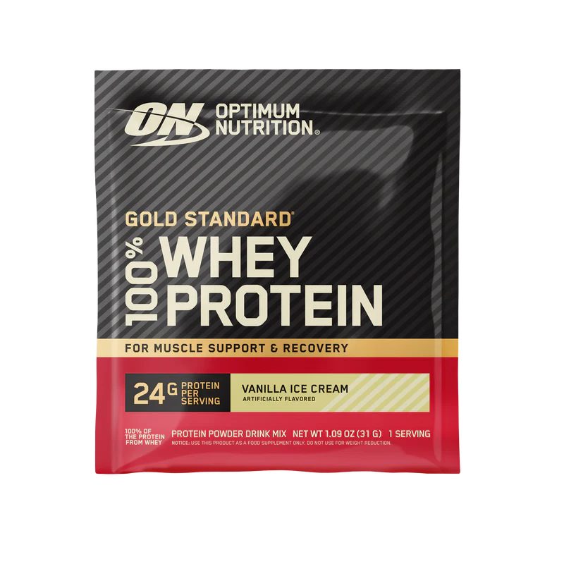 Optimum Nutrition Gold Standard 100% Whey Sachet (32g) - Vanilla Ice Cream