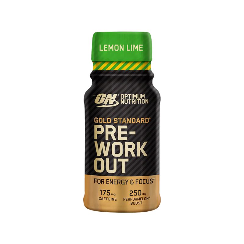 Optimum Nutrition Gold Standard Pre Workout Shot - Lemon & Lime 60ml