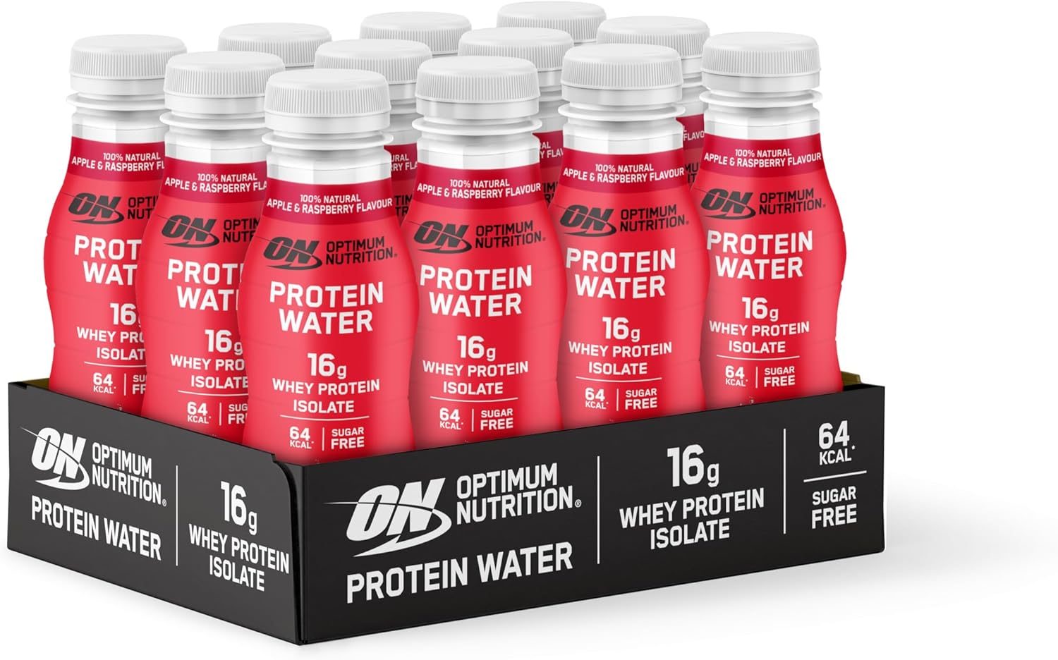 Optimum Nutrition Protein Water (12x350ml) - Apple & Raspberry