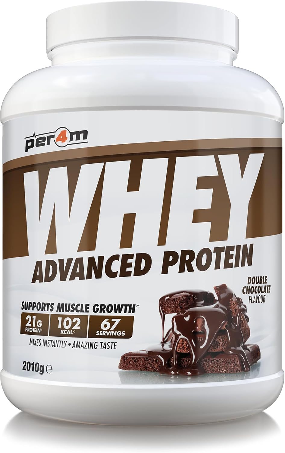 Per4m Advanced Whey Protein - Double Chocolate 2.01kg