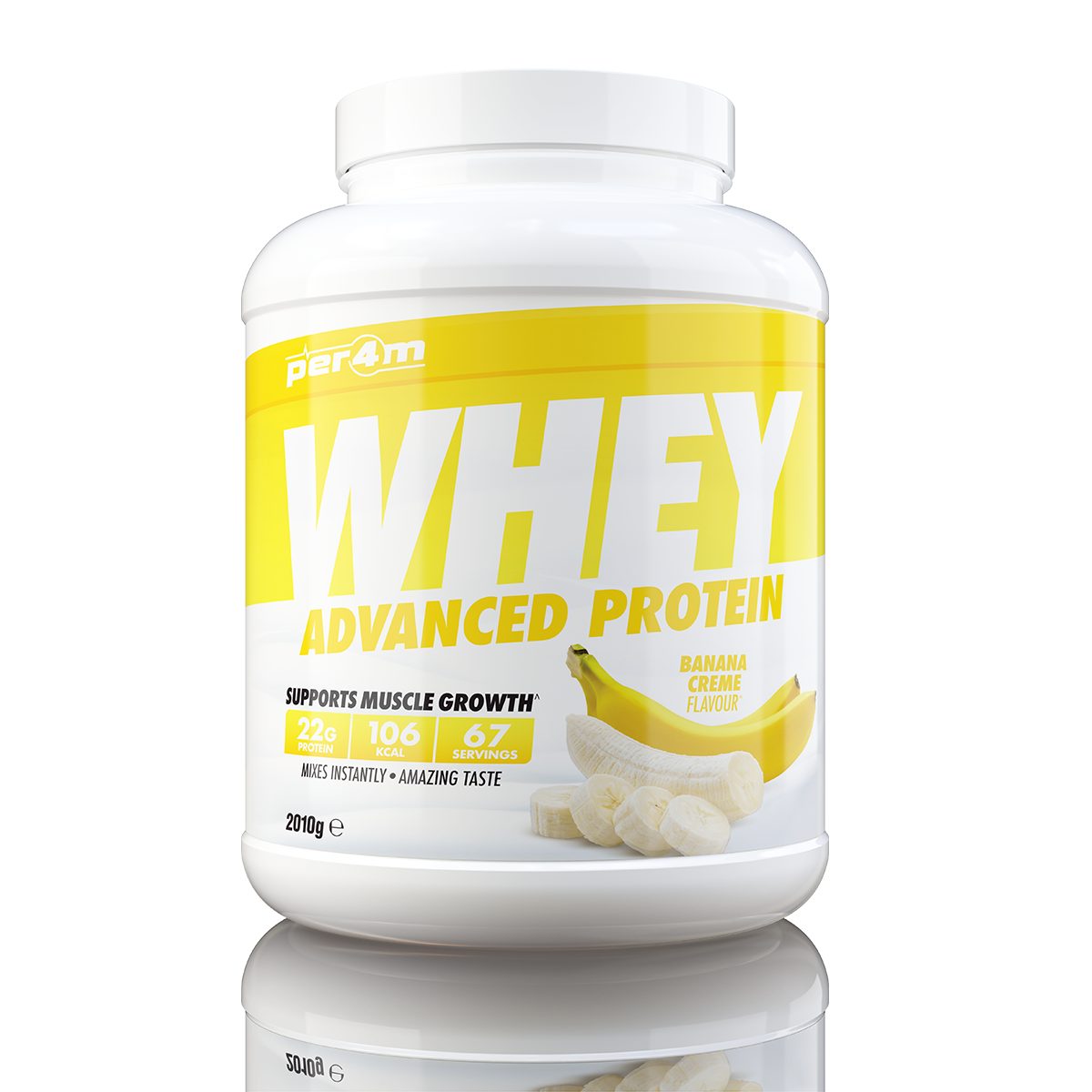 Per4m Advanced Whey Protein - Banana Creme 2.01kg