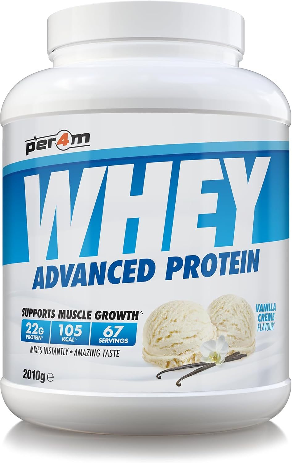 Per4m Advanced Whey Protein - Vanilla Creme 2.01kg