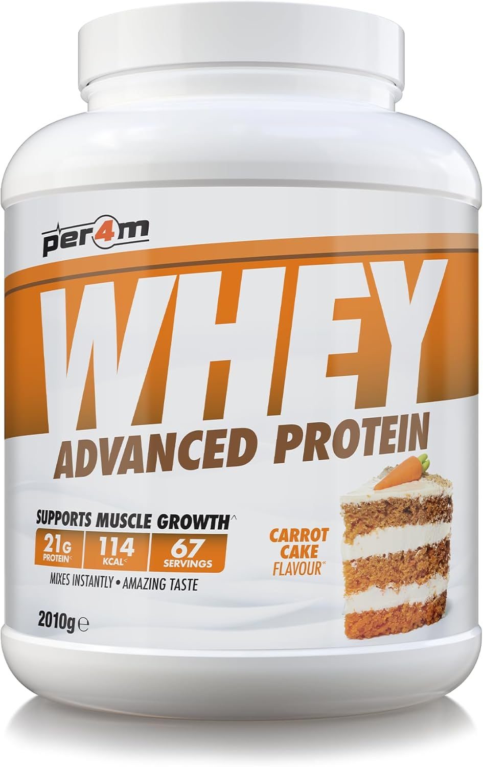 Per4m Advanced Whey Protein - Carrot Cake 2.01kg