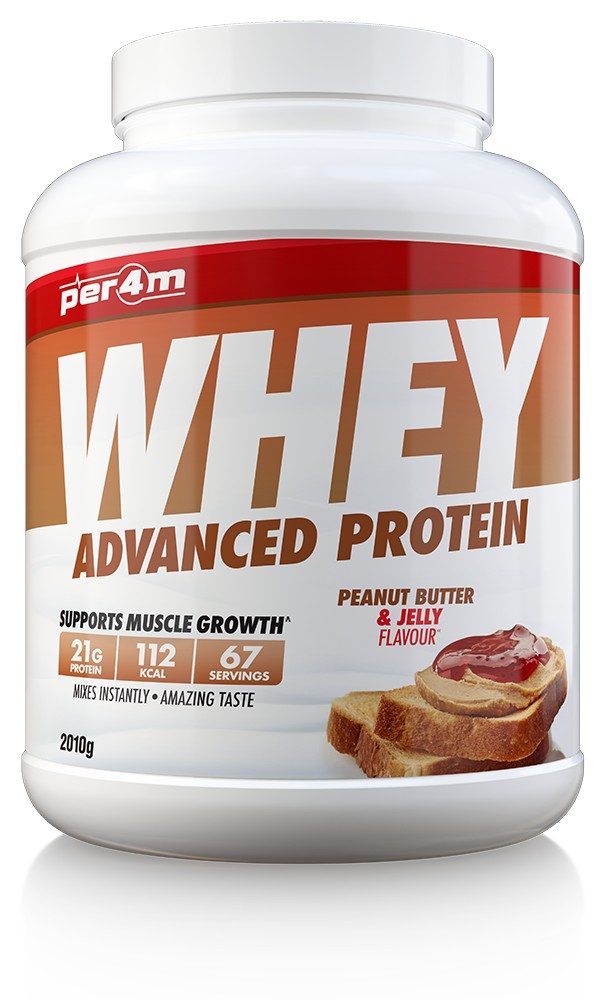 Per4m Advanced Whey Protein - Peanut Butter & Jelly 2.01kg