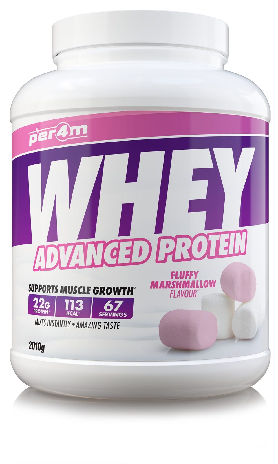 Per4m Advanced Whey Protein - Fluffy Marshmallow 2.01kg