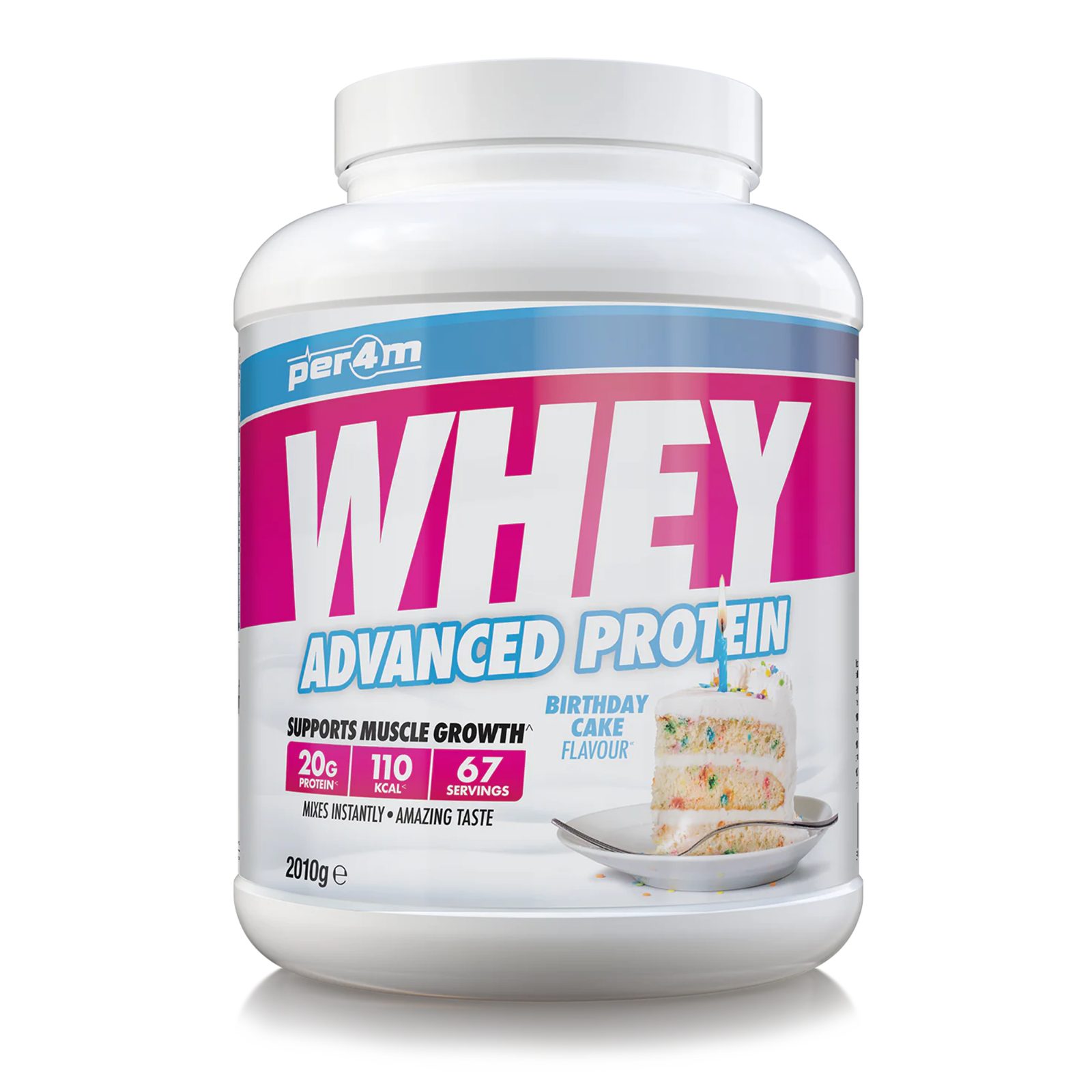 Per4m Advanced Whey Protein - Birthday Cake 2.01kg