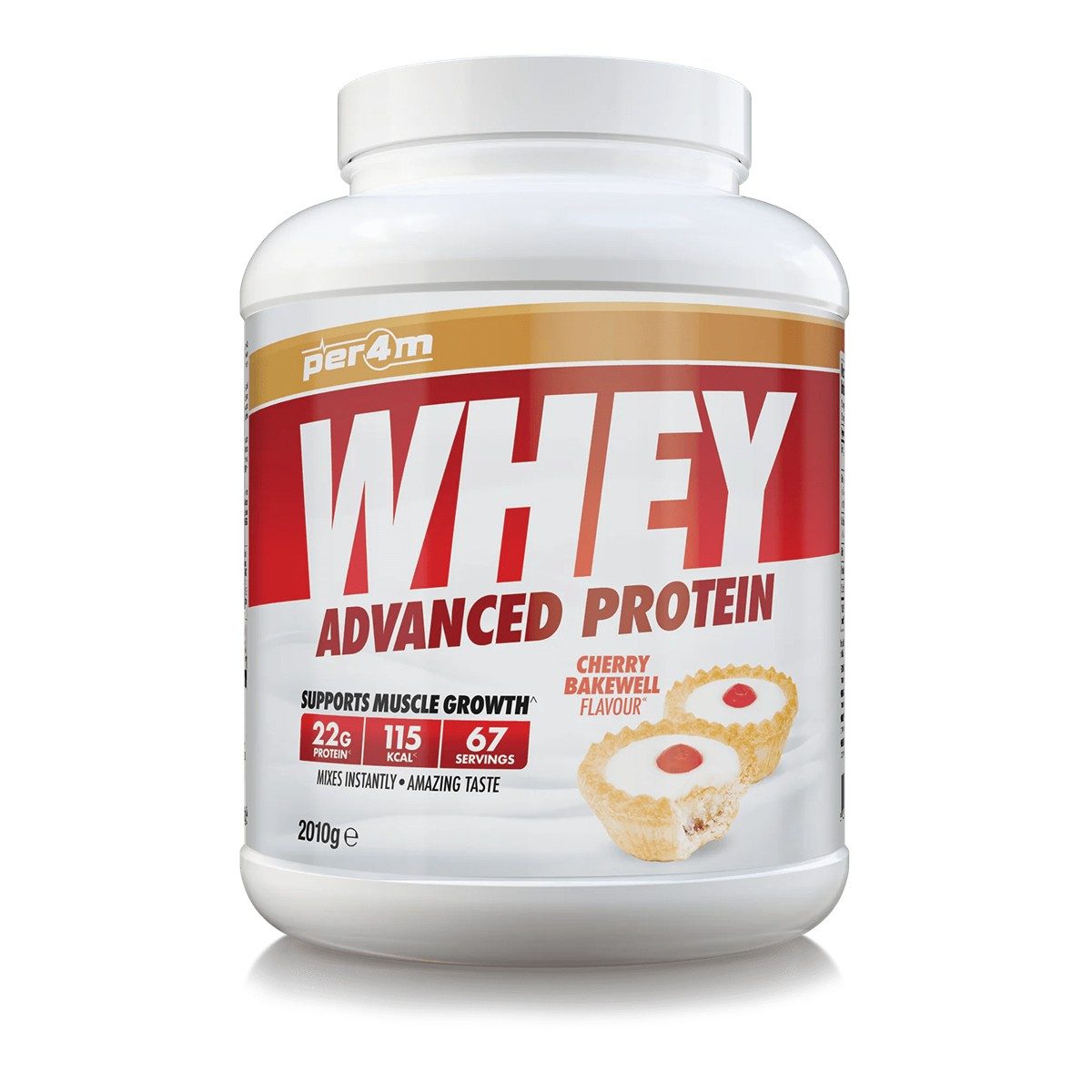 Per4m Advanced Whey Protein - Cherry Bakewell 2.01kg
