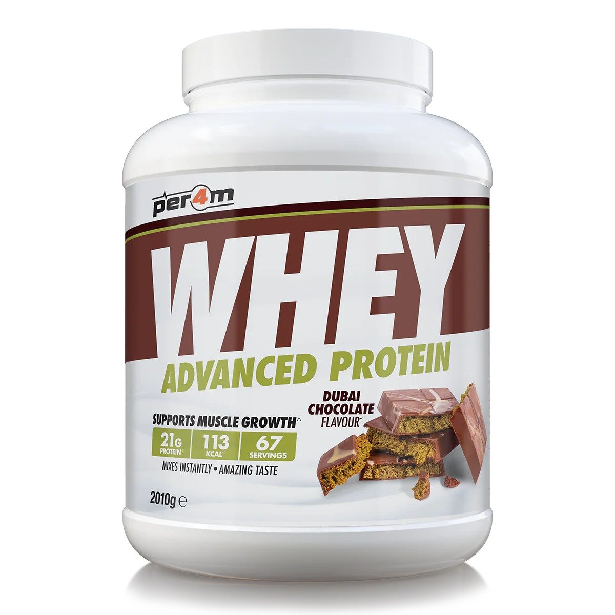 Per4m Advanced Whey Protein - Dubai Chocolate 2.01kg