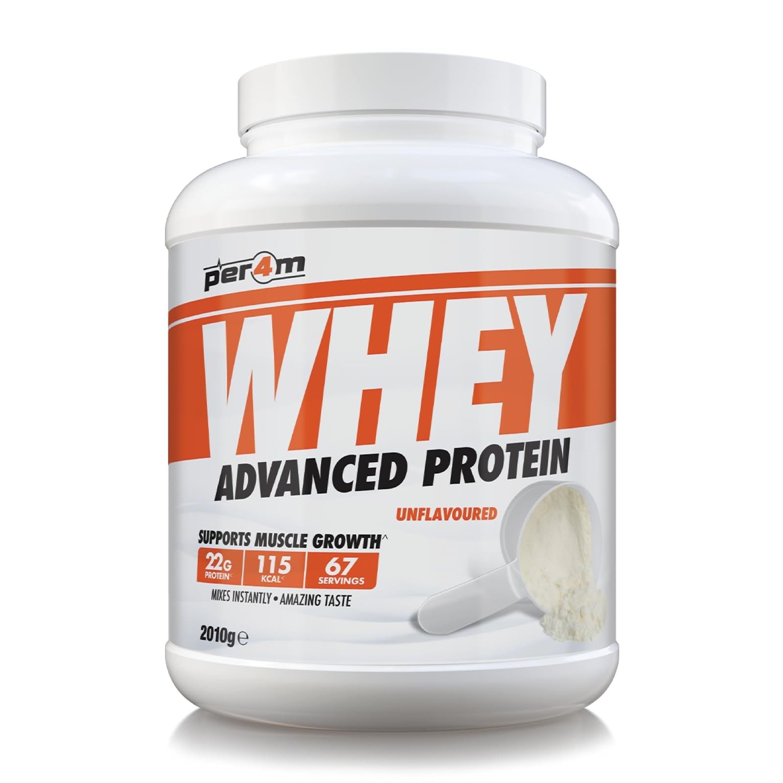 Per4m Advanced Whey Protein - Unflavoured 2.01kg