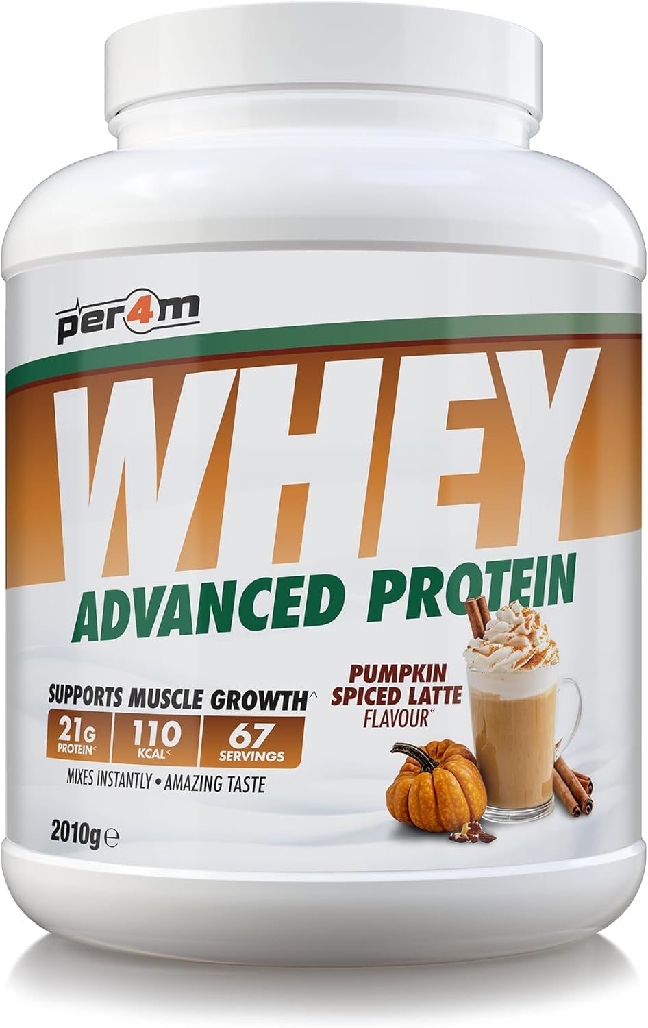Per4m Advanced Whey Protein - Pumpkin Spiced Latte 2.01kg